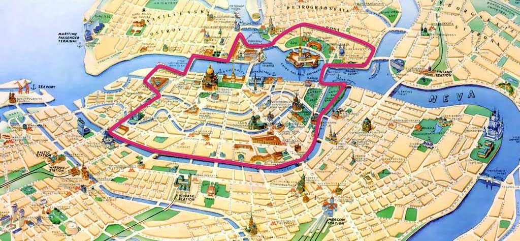 centro città di san pietroburgo centro città di san pietroburgo