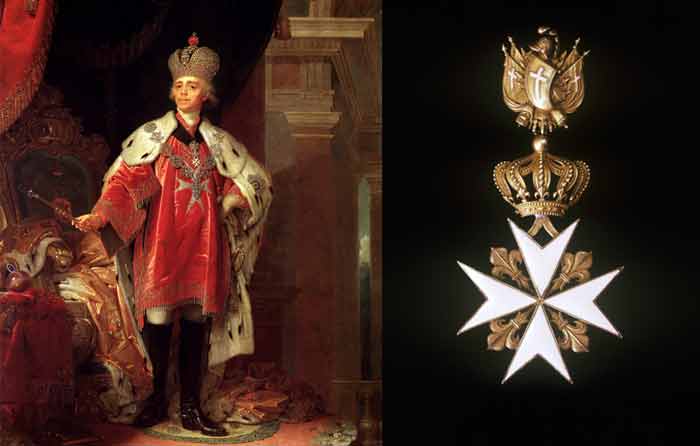 Paolo I - il Maestro dei cavalieri dell'ordine di Malta Paolo I - il Maestro dei cavalieri dell'ordine di Malta